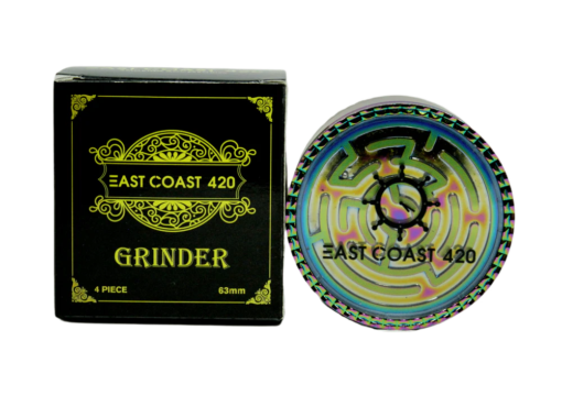 EC420 Maze 65mm 4-Piece Grinder - Purple