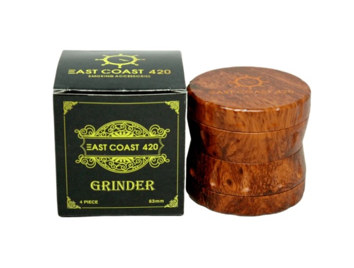 EC420 Wood Grain 65mm 4-Piece Grinder