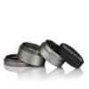 4pc Solid Body Grinder *Gunmetal* 2.5 inch