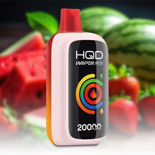HQD WAPOR PRO 20000 Puffs HQD Cuvie Slick 20000 Puffs Strawberry Watermelon