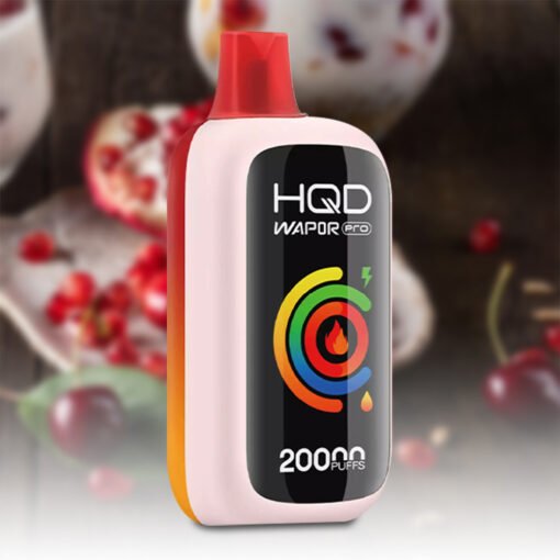 HQD WAPOR PRO 20000 Puffs HQD Cuvie Slick 20000 Puffs Cherry Pomegranate