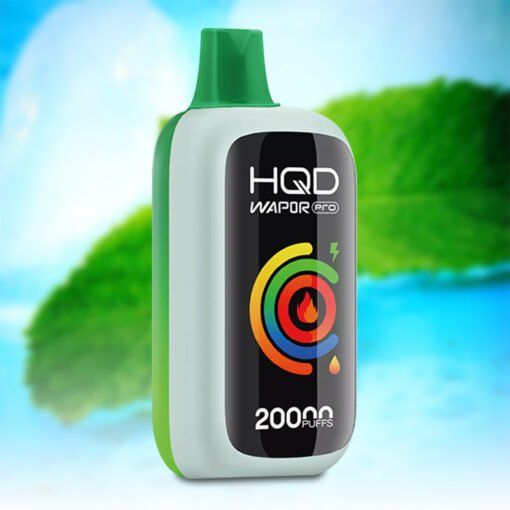 HQD WAPOR PRO 20000 Puffs HQD Cuvie Slick 20000 Puffs Ice Mint