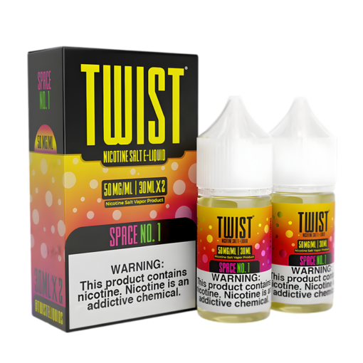 Twist eLiquid Nic Salt 60mL (2x30mL) Vape Juice (50MG)