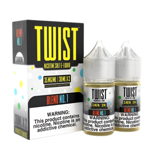 Twist eLiquid Nic Salt 60mL (2x30mL) Vape Juice (50MG)