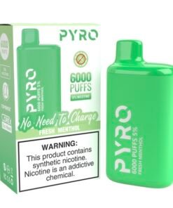 PYRO 6000 PUFF Fresh Menthol