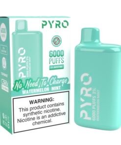 PYRO 6000 PUFF Watermelon  Mint