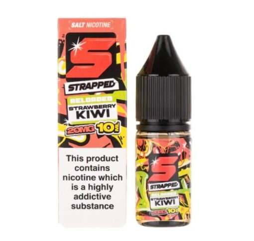 Screenshot Strawberry Kiwi Nic Salt E-Liquid by Strapped Reloaded