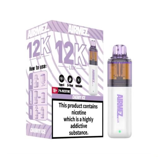 Airmez Lux 12000 Puffs Cherry Ice