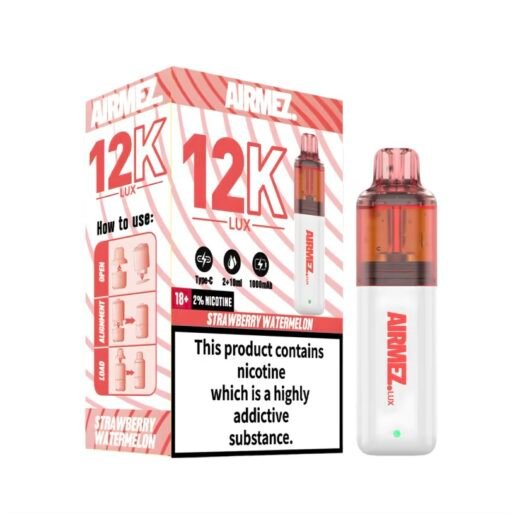 Airmez Lux 12K Strawberry Watermelon Prefilled Vape Kit