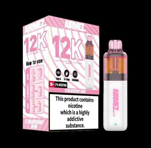 Airmez Lux 12K Strawberry Kiwi Prefilled Vape Kit