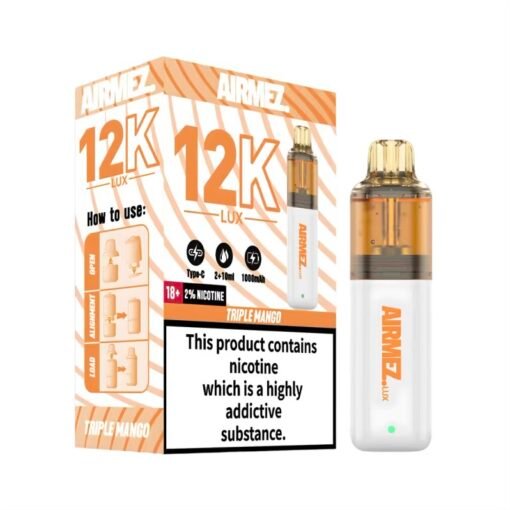 Airmez Lux 12K Triple Mango Prefilled Vape Kit