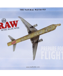 RAW Metal Rolling Tray - 7" x 5" - Flying High