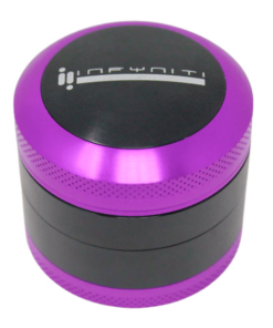 Infyniti Convex 50mm 4-Piece Grinder - Purple