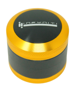 Infyniti Convex 50mm 4-Piece Grinder - Gold