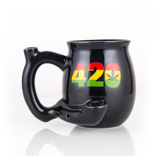420 Pipe Mug - Black