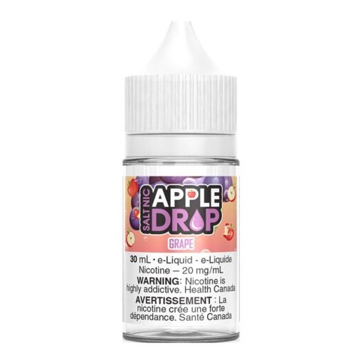 Apple Drop Salt E-Liquid - Grape 30ml