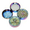 EC420 Maze 65mm 4-Piece Grinder - Purple