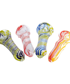 2.5" Fritz Glass Spoon Pipe - Assorted Design