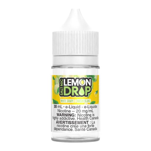 Lemon Drop Salt Nic E-Liquid - White Grape 30ml