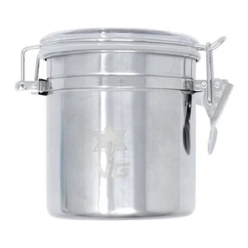 Nice Glass Stainless Metal Container