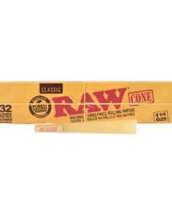 RAW Pre Rolled Cones - 1¼ Size - 32/pk