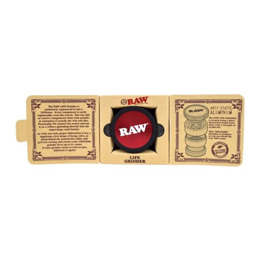 RAW Life 4 Piece Grinder V3