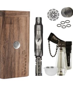 Dynavap M7 Starter Pack with DynaStach Walnut, Honest Single Torch, DynaWax and more [March 2024 Release]