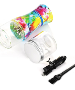 Alternative view of PULSAR KING KUT ELECTRIC GRINDER * Tie Dye Crackle*