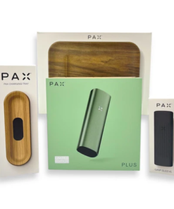 PAX PLUS HERB VAPORIZER – SAGE – EXTRAS BUNDLE COMPLETE KIT – JAMES GOLDCROWN