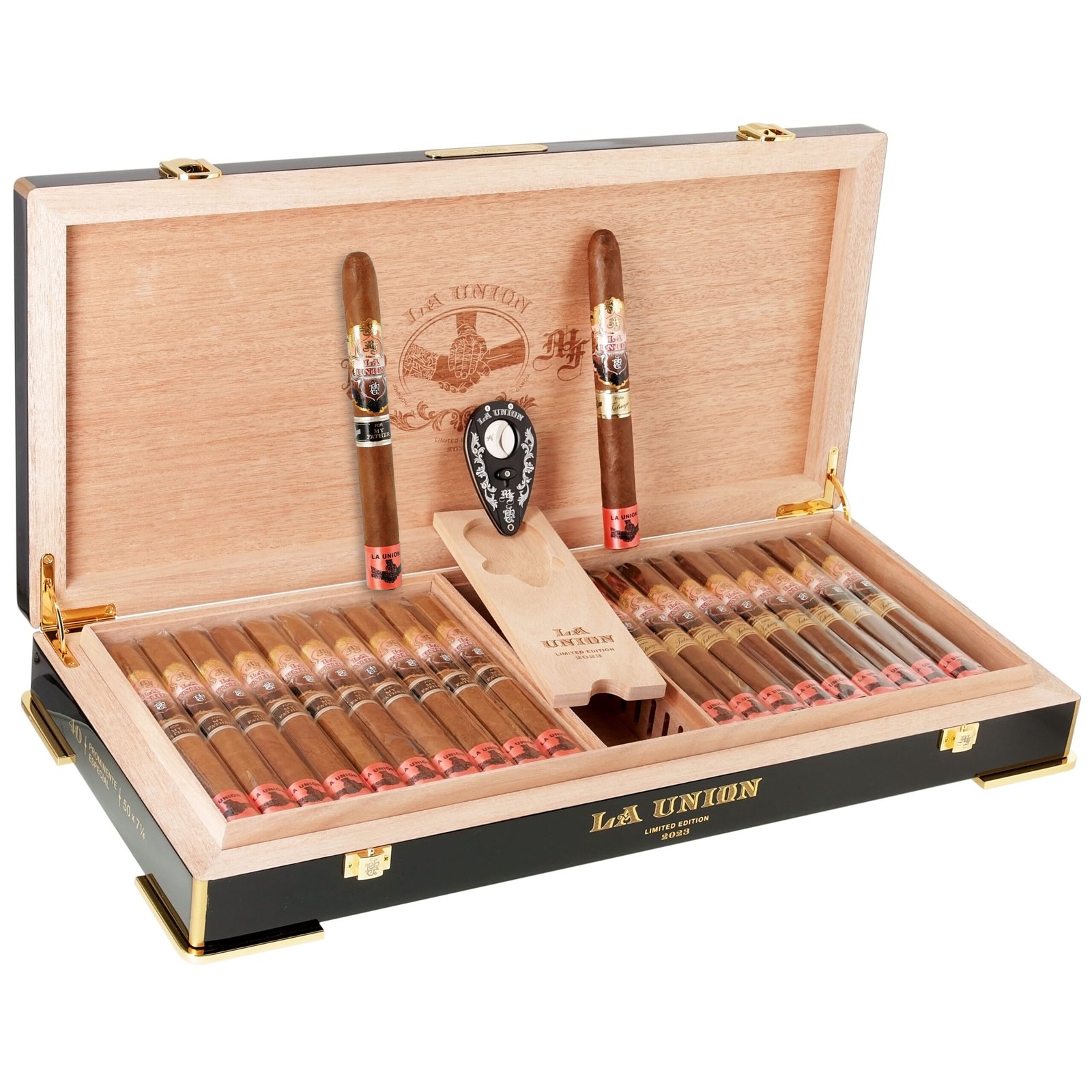 MY FATHER & TATUAJE – LA UNION RED 2023 – BOX OF 40 CIGARS WITH HUMIDOR & CIGAR CUTTER - Image 6