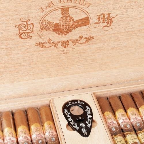 MY FATHER & TATUAJE – LA UNION RED 2023 – BOX OF 40 CIGARS WITH HUMIDOR & CIGAR CUTTER - Image 3