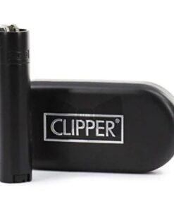 Clipper Metal Flint Lighter – Black Matt