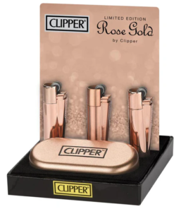 Alternative view of Clipper Metal Flint Lighter – Rose Gold (Limited Edition)