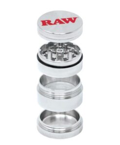Alternative view of RAW Stainless Steel 4-Piece 60mm Shredder