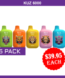 KUZ C6000 Packages 5pcs (Mix Flavors)