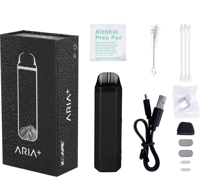 XVape Aria+ Dual Use Vaporizer Gothic Black - Image 6
