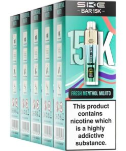 SKE Bar 15K pod vape kit 5 pack