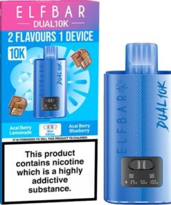 Alternative view of Elf Bar Dual 10K pod vape kit 5-pack