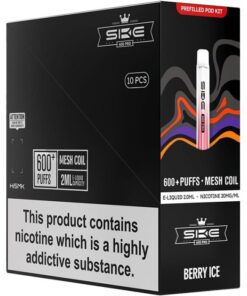 SKE Crystal 600 Pro pod vape kit 10-pack