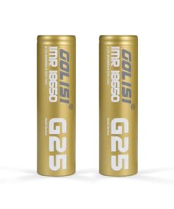 2 PACK- GOLSI G25 2500MAH BATTERY