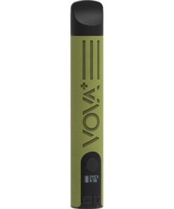 Alternative view of VOVA Plus – Volks Vaporizer – Green Leather